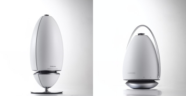 Độc đáo loa “quả trứng” Samsung hỗ trợ âm thanh 360 độ